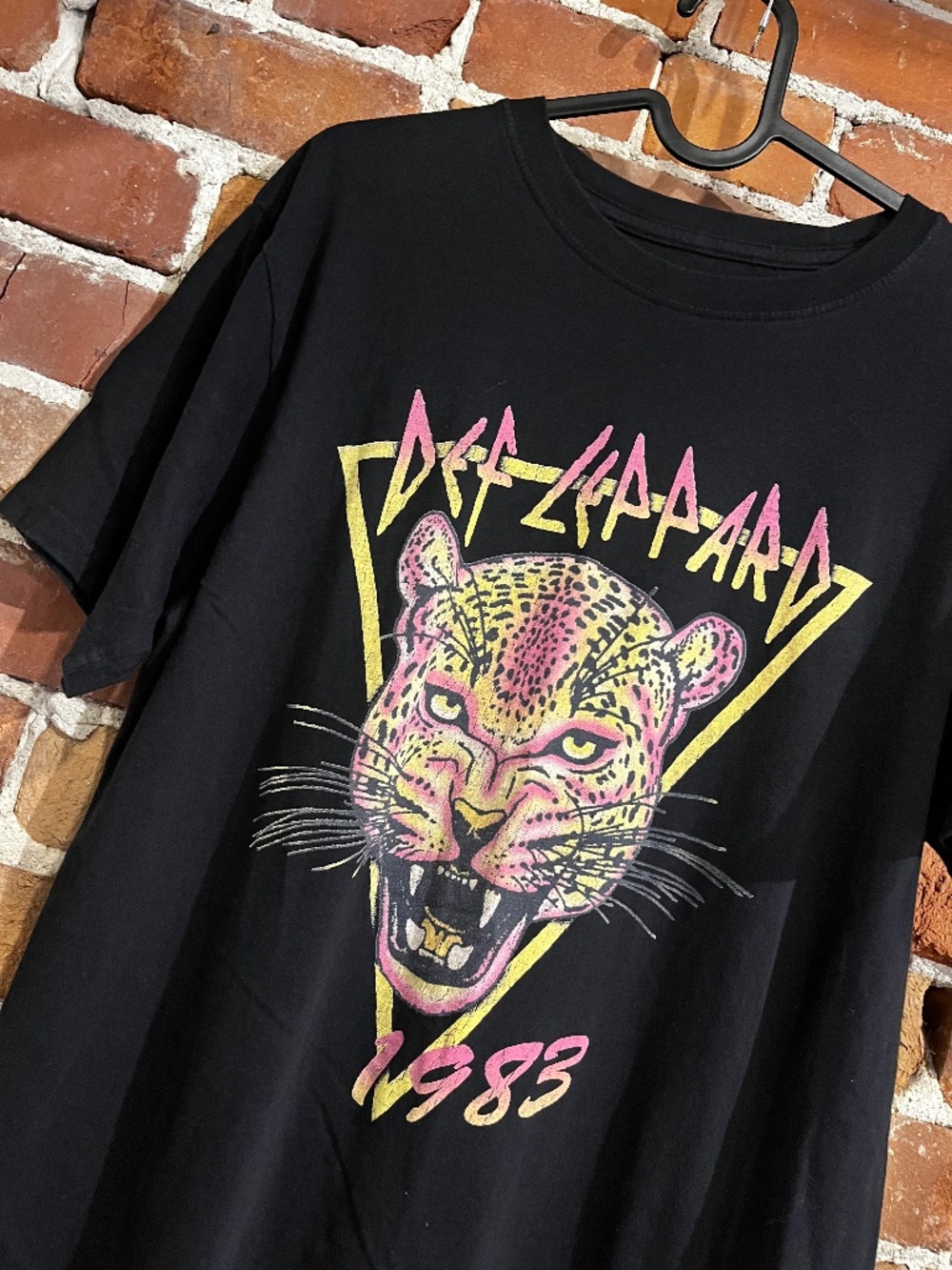 Def Leppard 1983 Graphic Tee Shirt